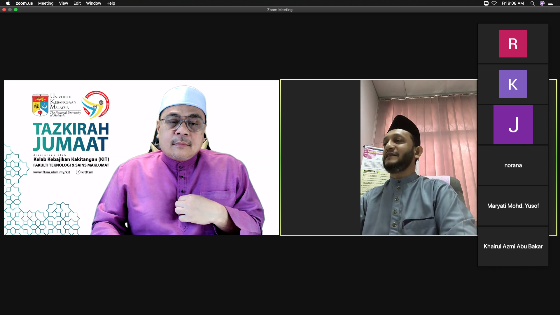 08 TAZKIRAH JUMAAT KIT Ust ZulRamli